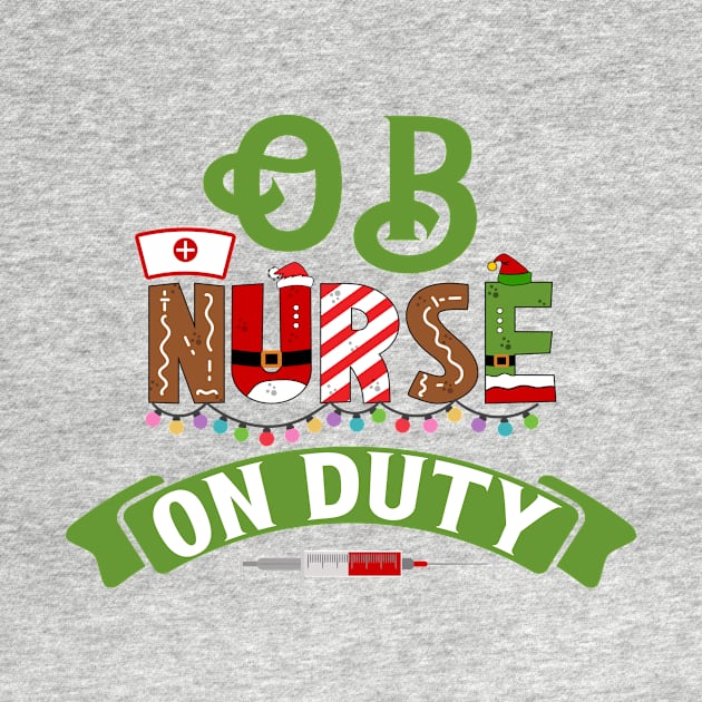 Funny OB Nurse Life Christmas Pun Quote Hilarious Joke Idea by HomeCoquette